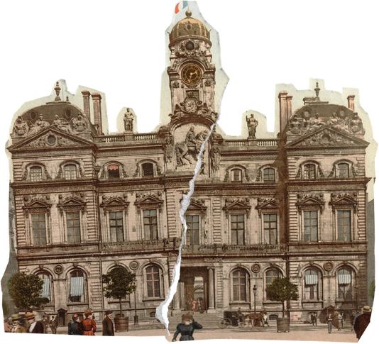 Lyon Hotel De Ville Cut Out